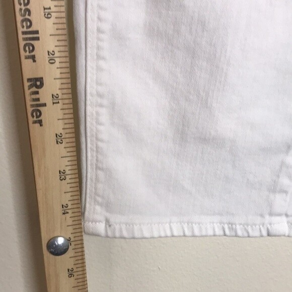 Spanx ladies white pull on pants with back pockets size large - Picture 7 of 13